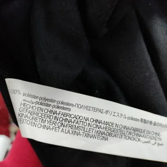 Zara Velvet Burnout Modesty Goth Draped Slit Maxi Dress Black Womens Size Small - Picture 10 of 14